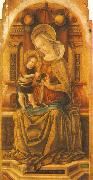 CRIVELLI, Carlo Virgin and Child Enthroned around Germany oil painting artist